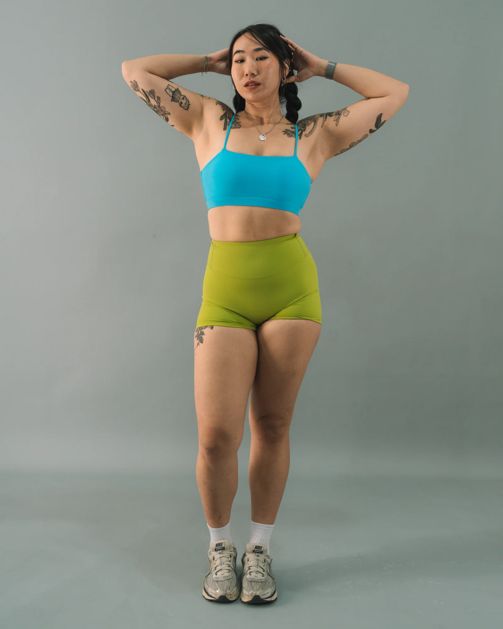 Agility Biker Shorts 3.5" - Pear (BUILT-TO-BAR) - Image 7
