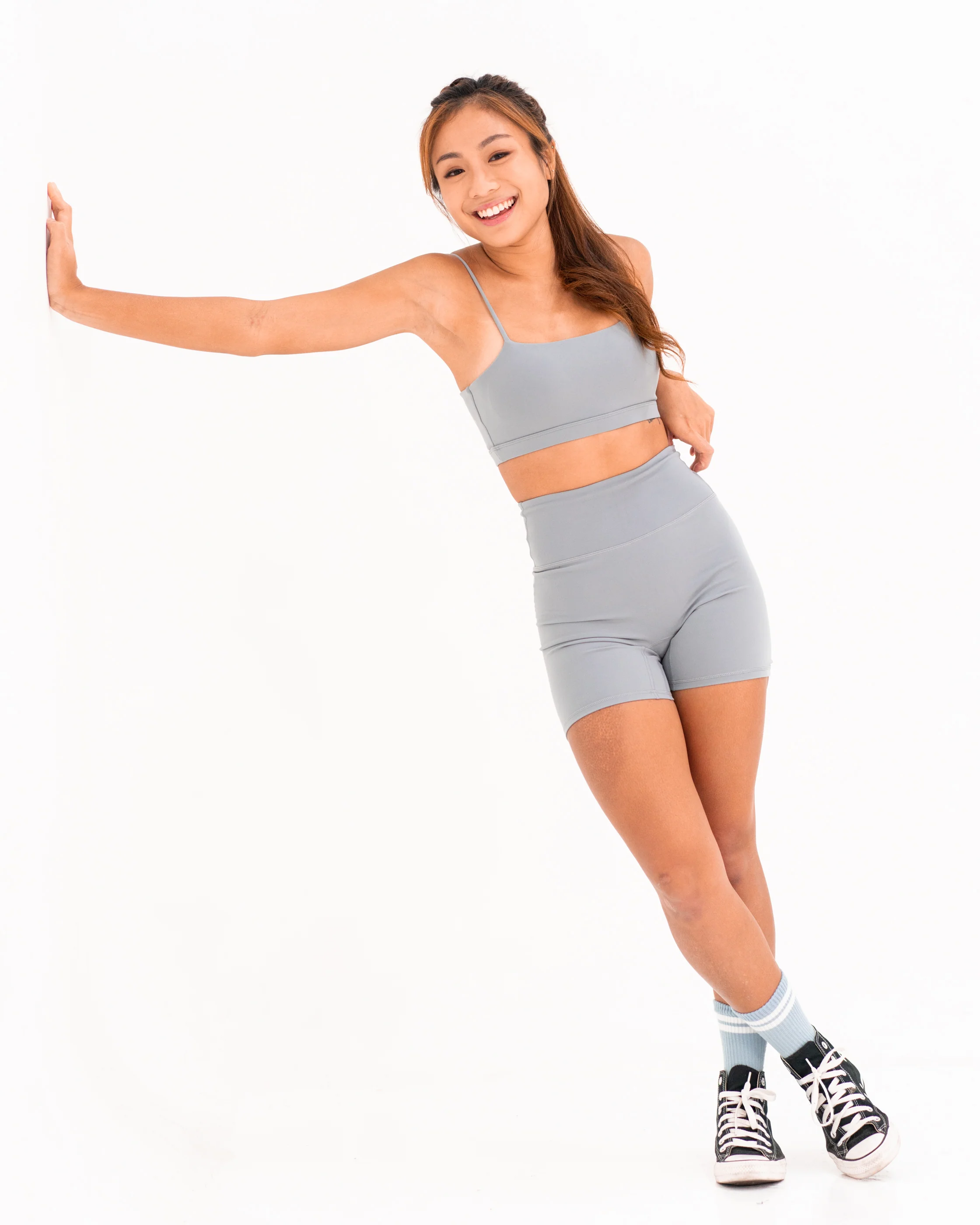 Bloom 1.0 Shorts 6" (Extra High-Waisted) - Pigeon - Image 5