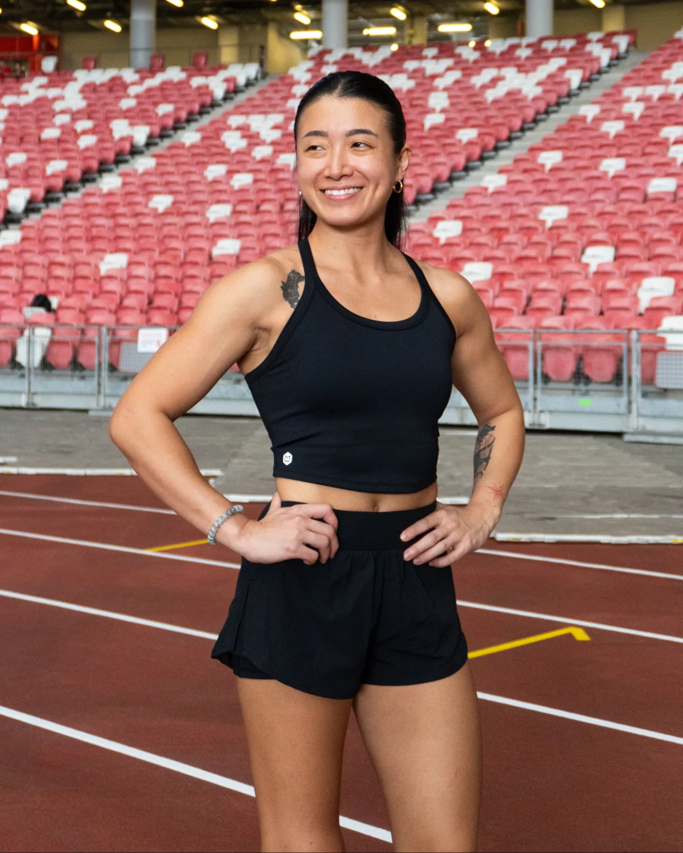 Bold Moves Running Shorts 4" - Midnight (BUILT-TO-BAR) - Image 3