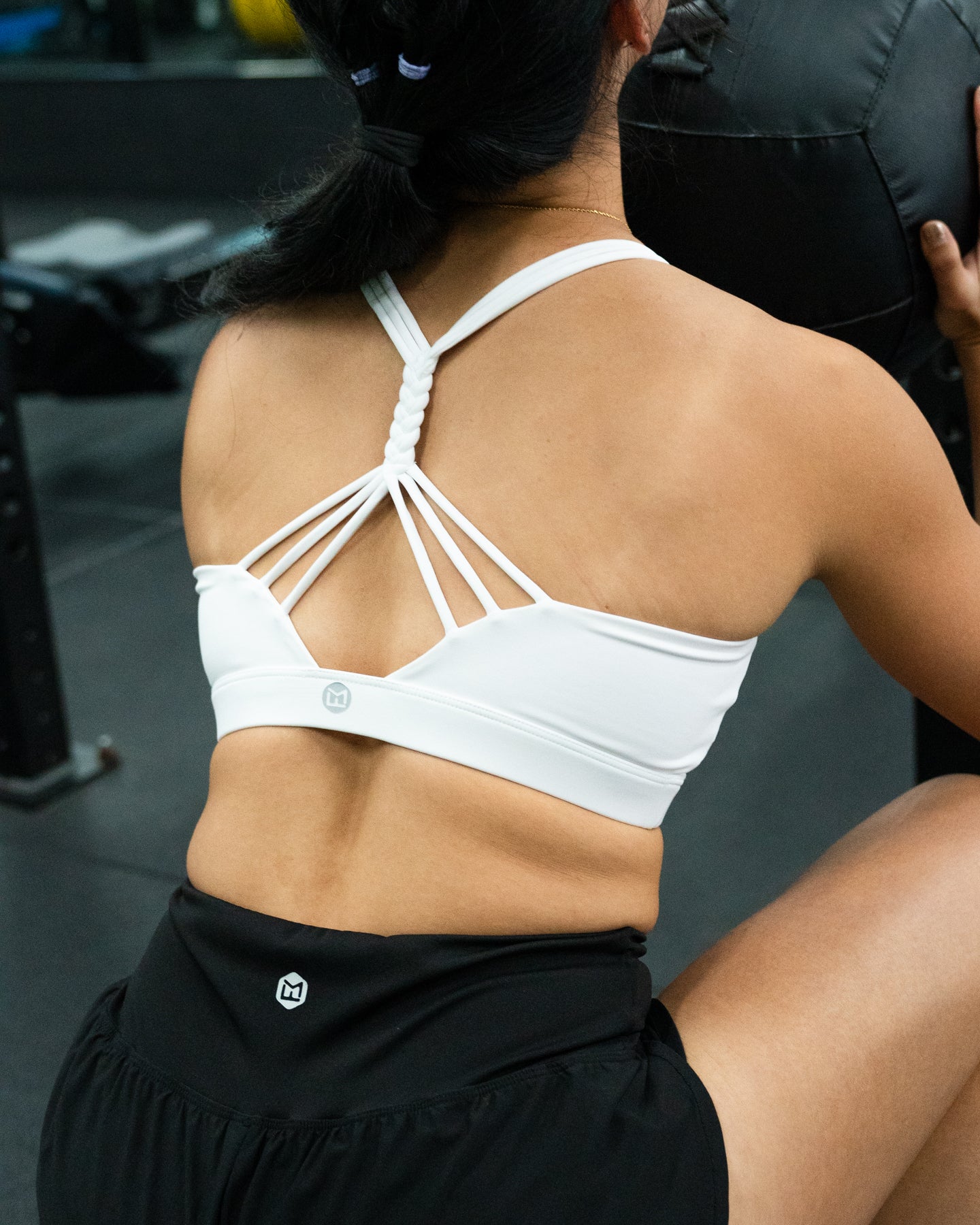 Freedom 4.0 Plaid Bra - White - Image 9