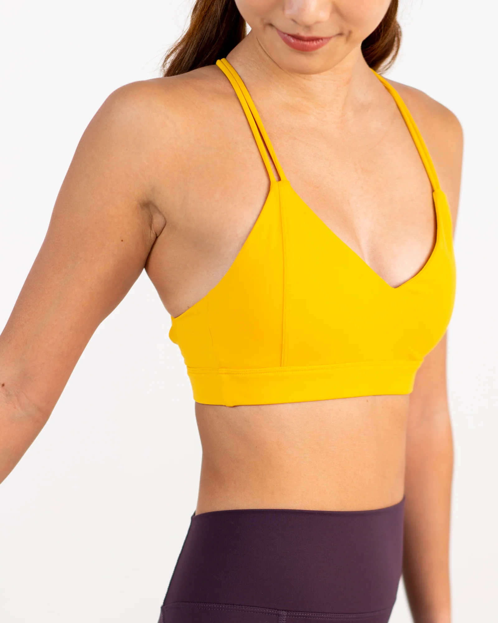 Freedom 3.0 Plaid Bra - Baby Blue and Medallion Yellow - Image 11