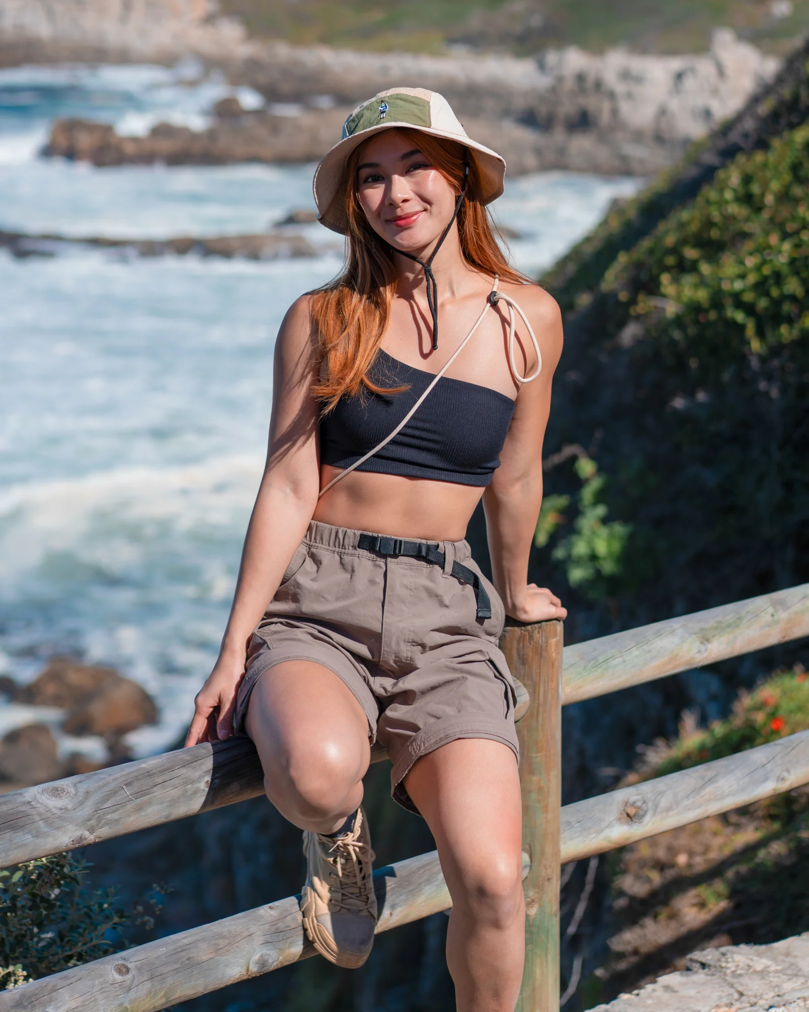 Good Rep Padded Toga Top (Short) - Black (Ribbed) - Image 8