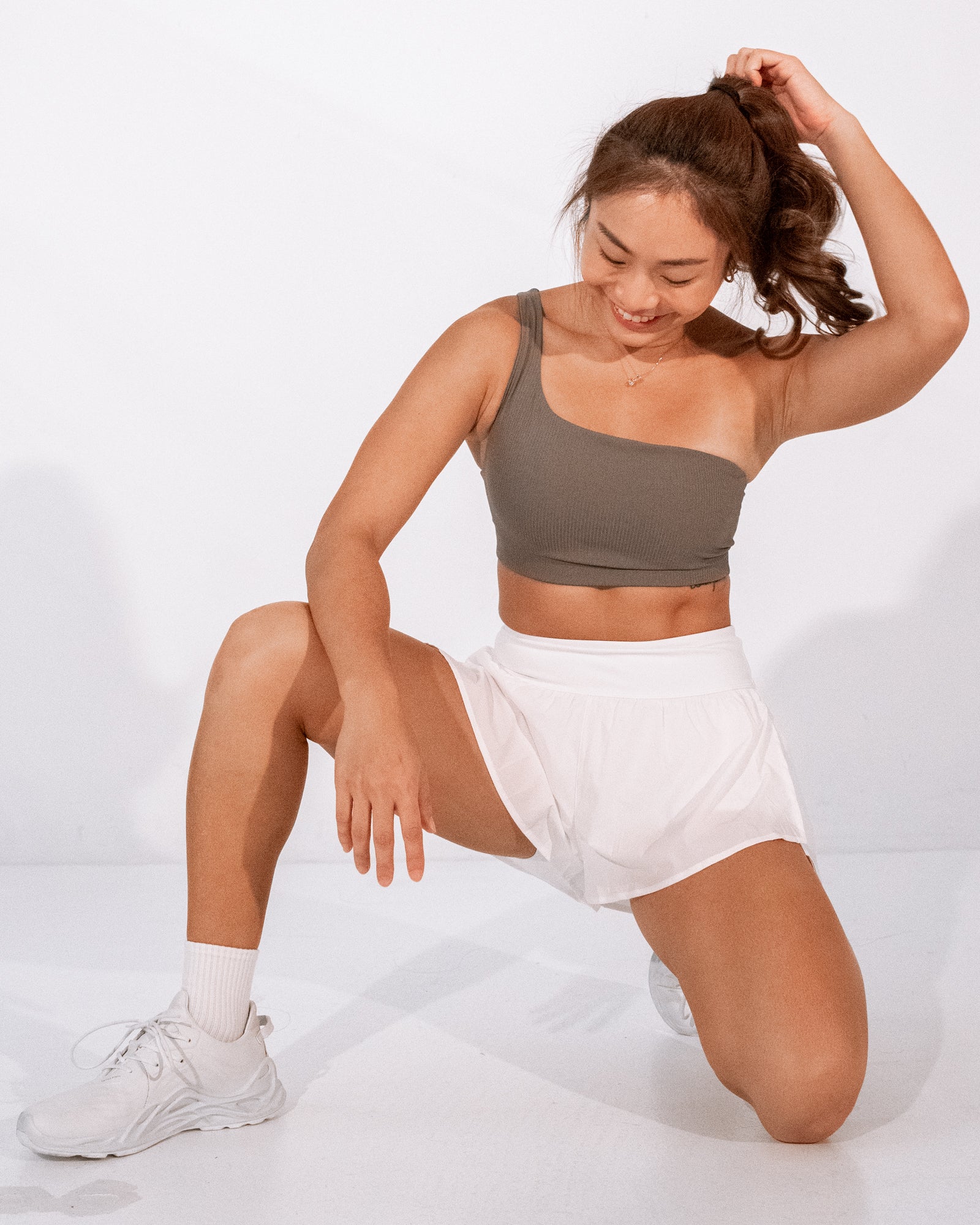 Good Rep Padded Toga Top (Short) - Hunter Green (Ribbed) - Image 9