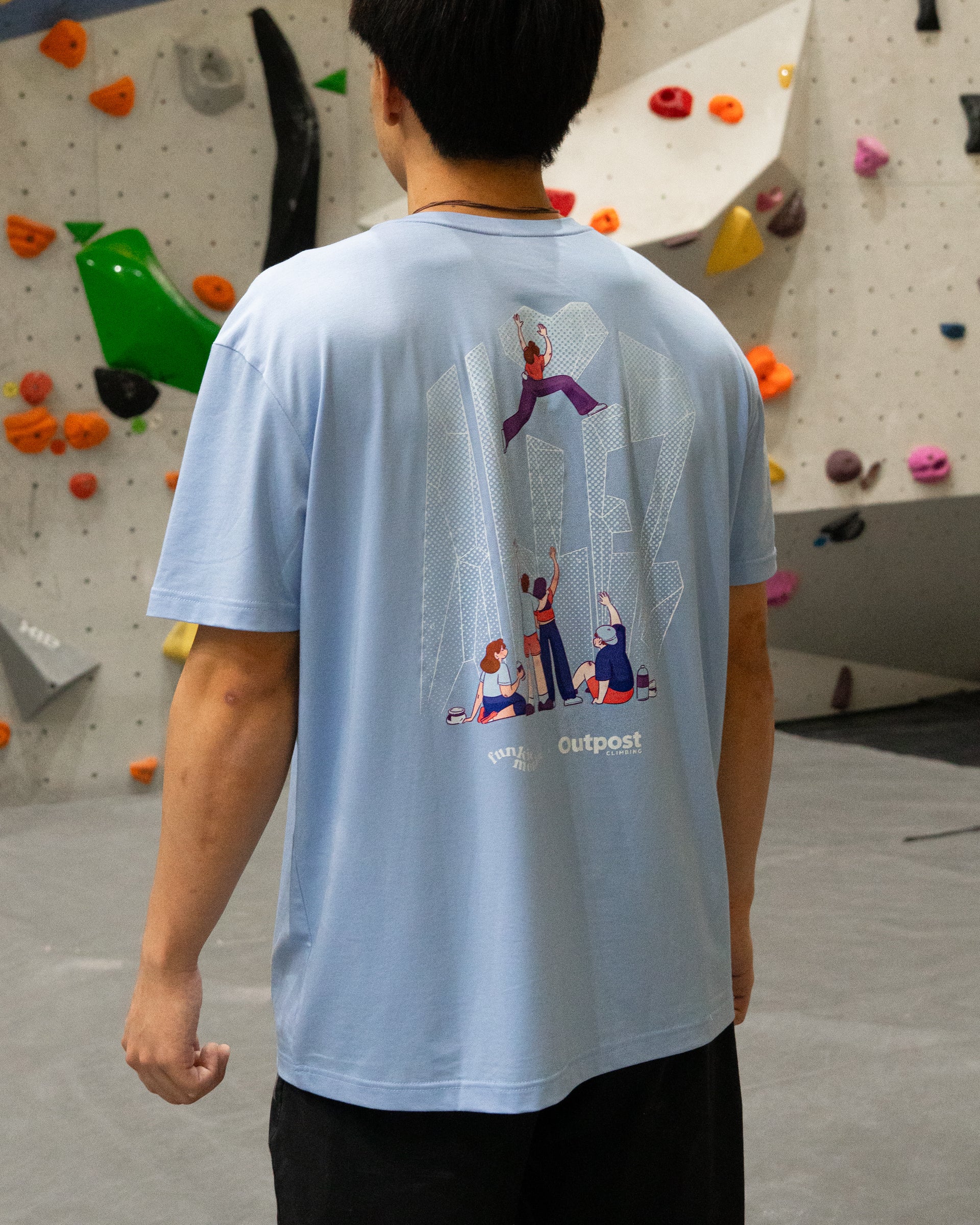 Allez! Training Shirt (Funkiemonkie x Outpost Climbing) - Image 11