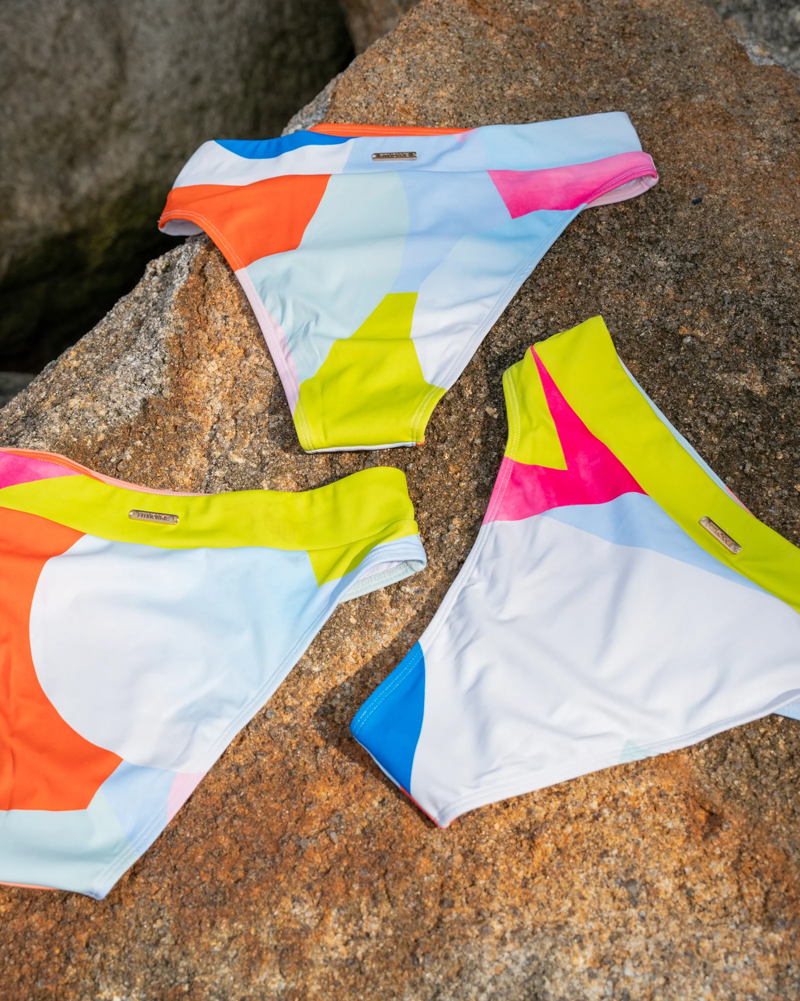 VITAMIN HAPPY High Rise Bikini Bottoms (MD Series) - Image 14